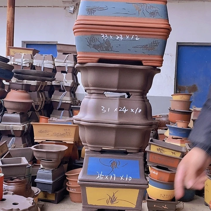 紫砂花盆紫砂的味道真的是绝