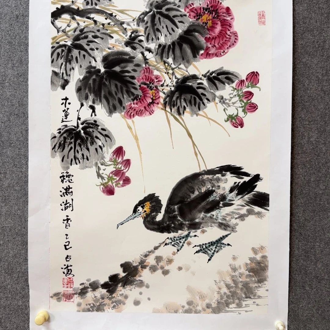 国画王占海老师手绘作品
