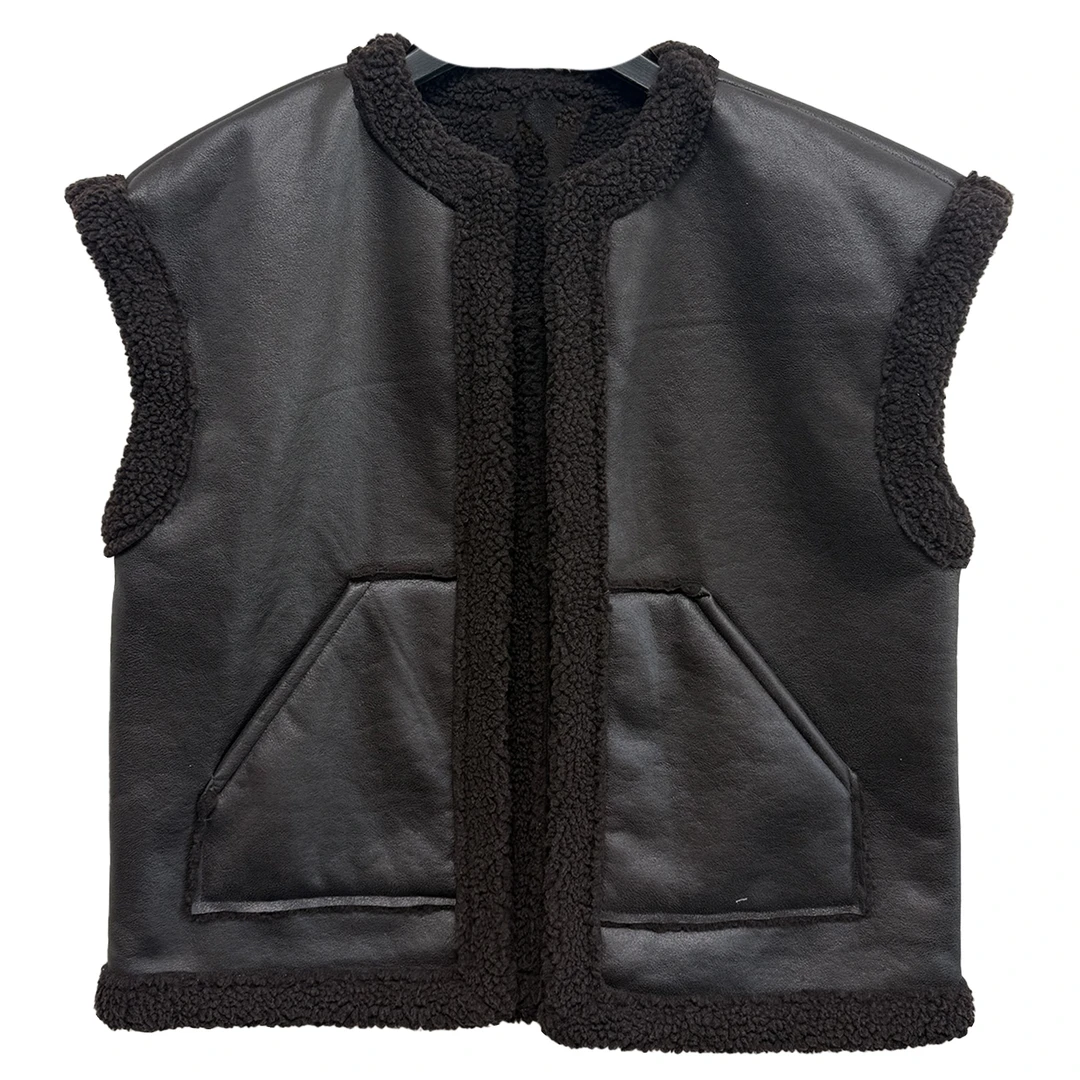 马夹舒适百搭潮流气质#5413