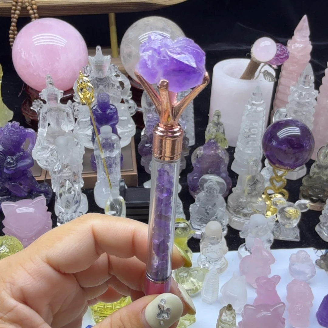 水晶珠宝半成品未镶嵌
