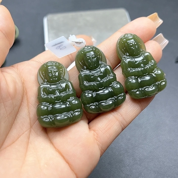 【闪购商品】和田玉未镶嵌颈饰珍*