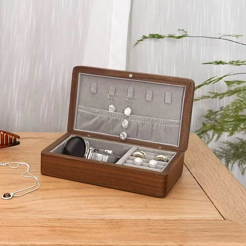 朝之阳-北美黑胡桃首饰盒