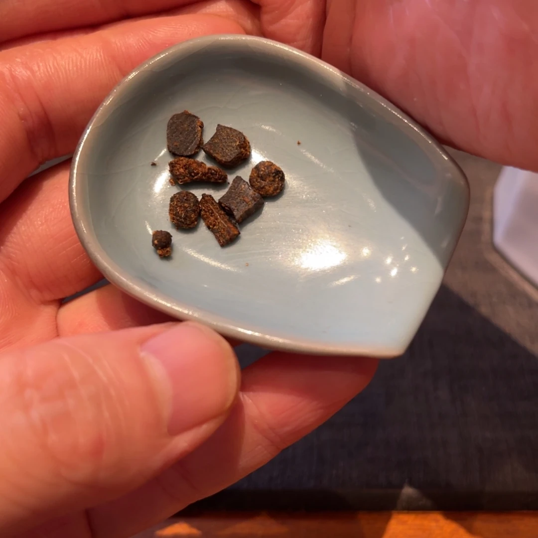沉香吊坠国产油结沉水白棋楠0.43g