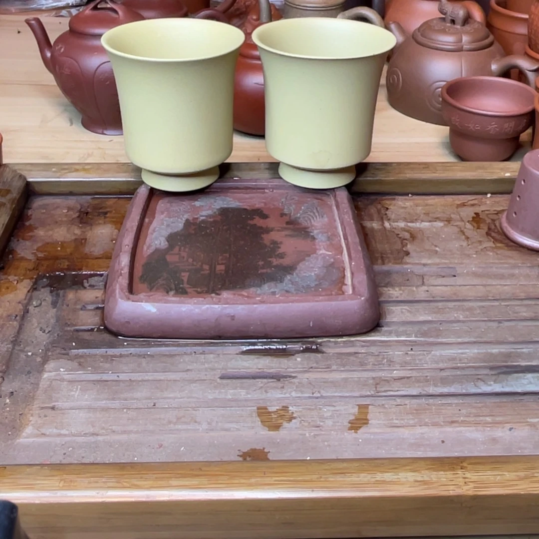 茶壶紫砂微微瑕放漏主人杯