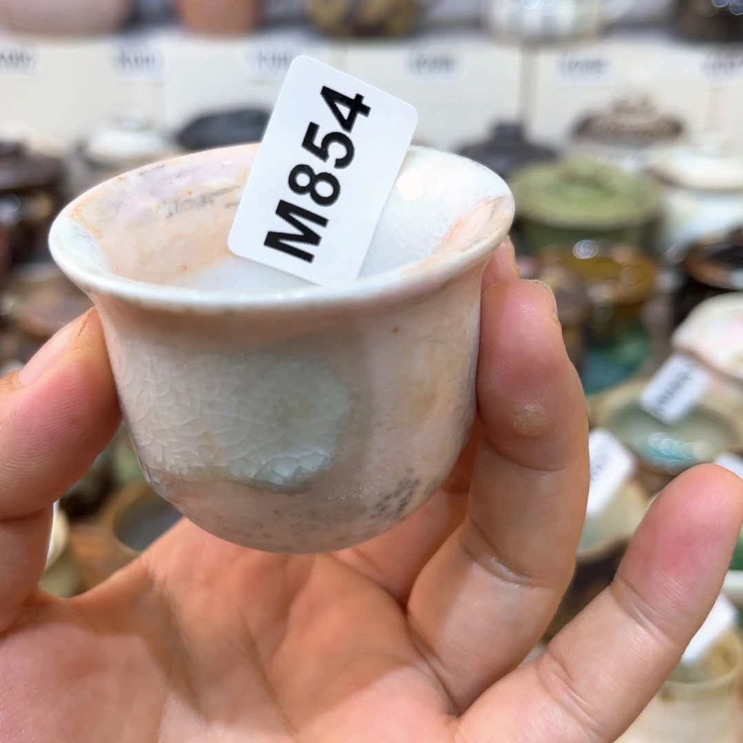 茶杯朱泥陶瓷艺术