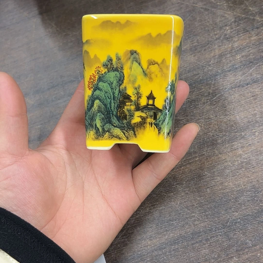 紫砂花盆339号微瑕6/7cm