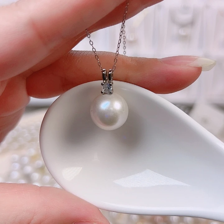 未镶嵌颈饰淡水珍珠