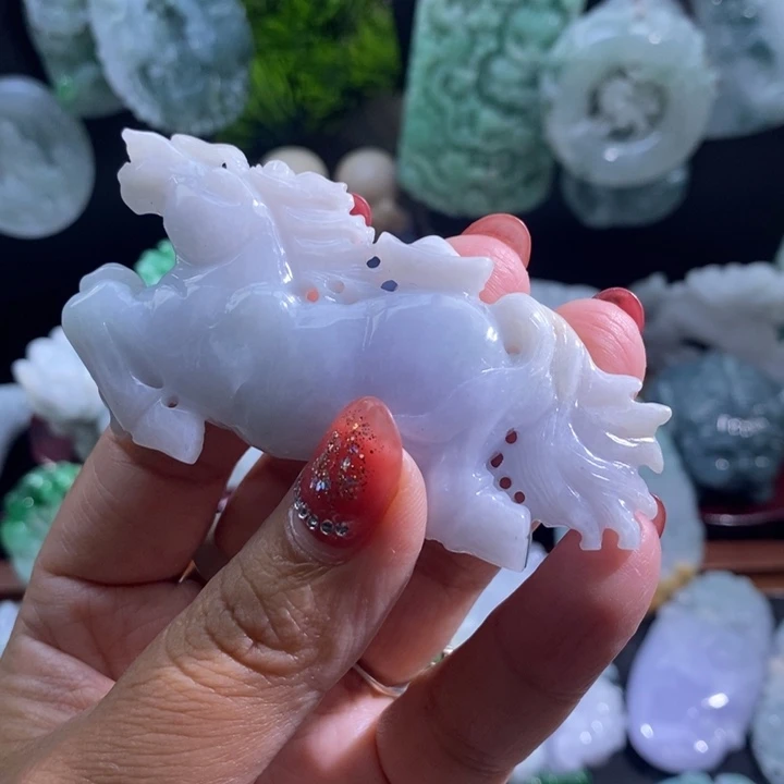 【闪购商品】颈饰未镶嵌翡翠马