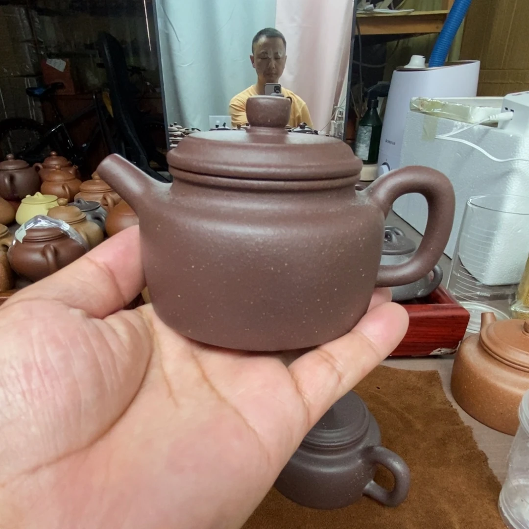 随***行茶壶紫泥零添加德中壶150 CC瑕疵