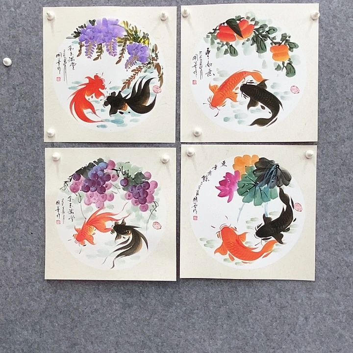 国画刘国华手绘作品111