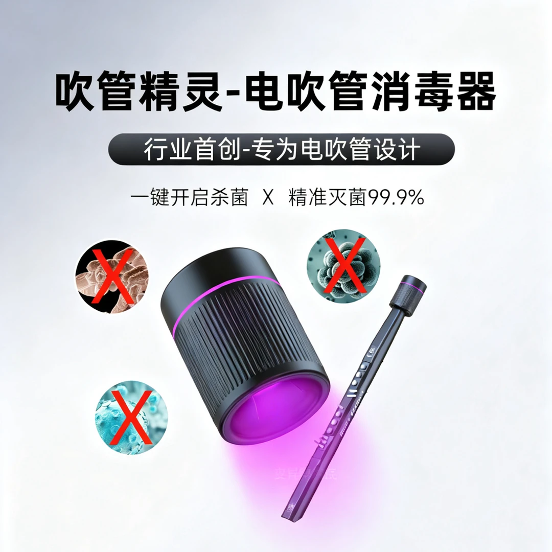 吹管精灵X1消毒器电吹管吹嘴消毒器紫外线