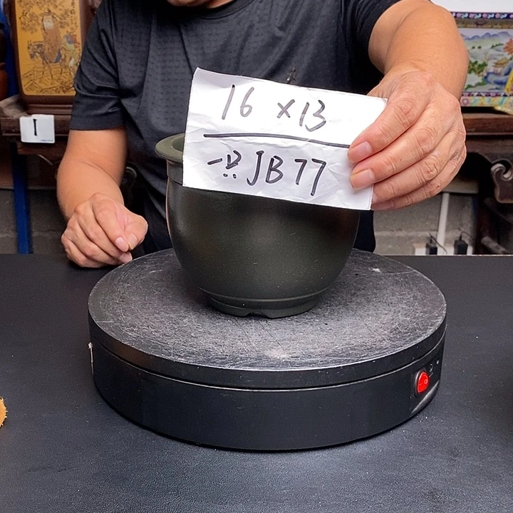 紫砂花盆货号一只JB77