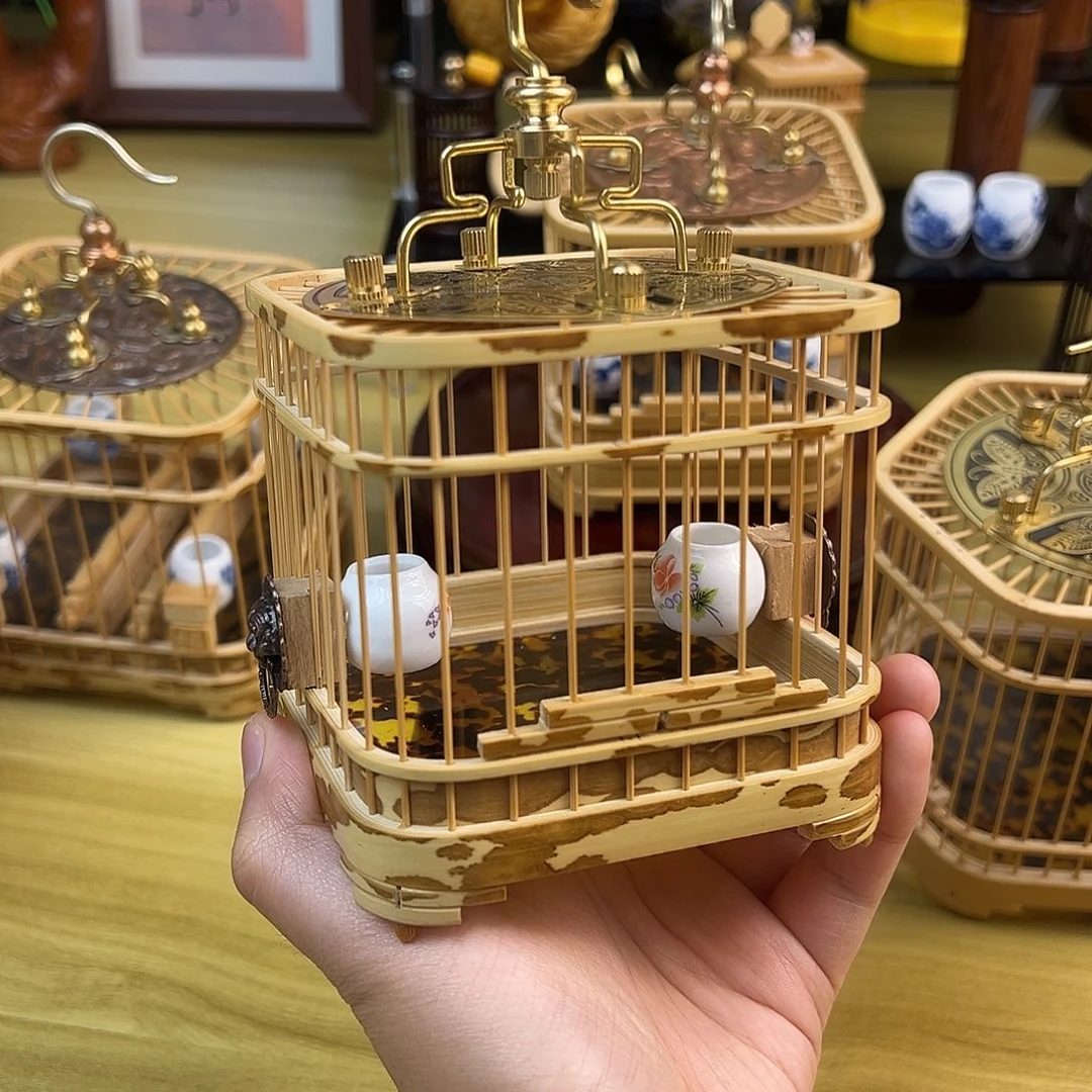 尤卫国梅妃竹笼蝈蝈笼