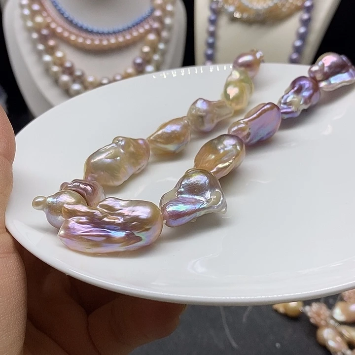 淡水珍珠未镶嵌颈饰