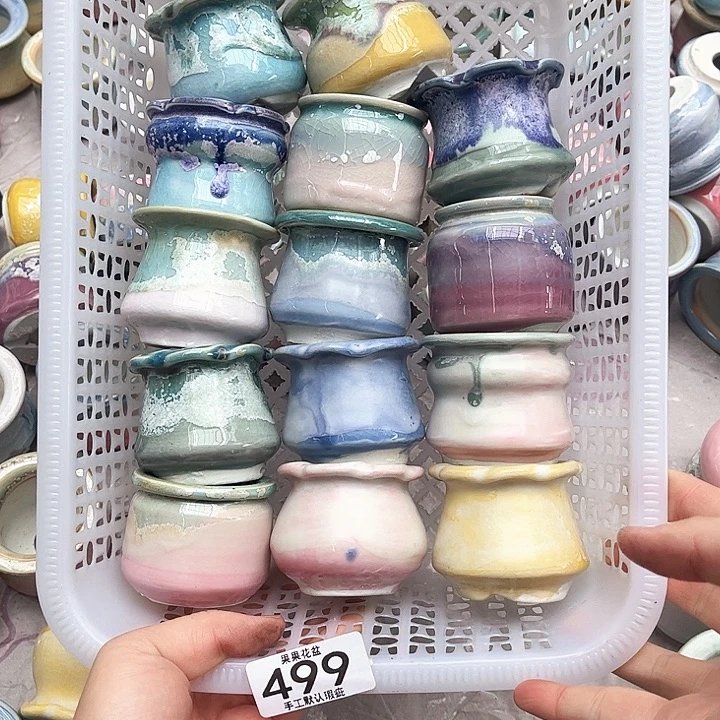 景德镇陶瓷多肉花盆499