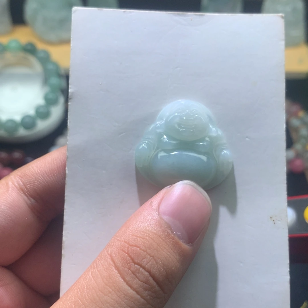 翡翠未镶嵌颈饰000