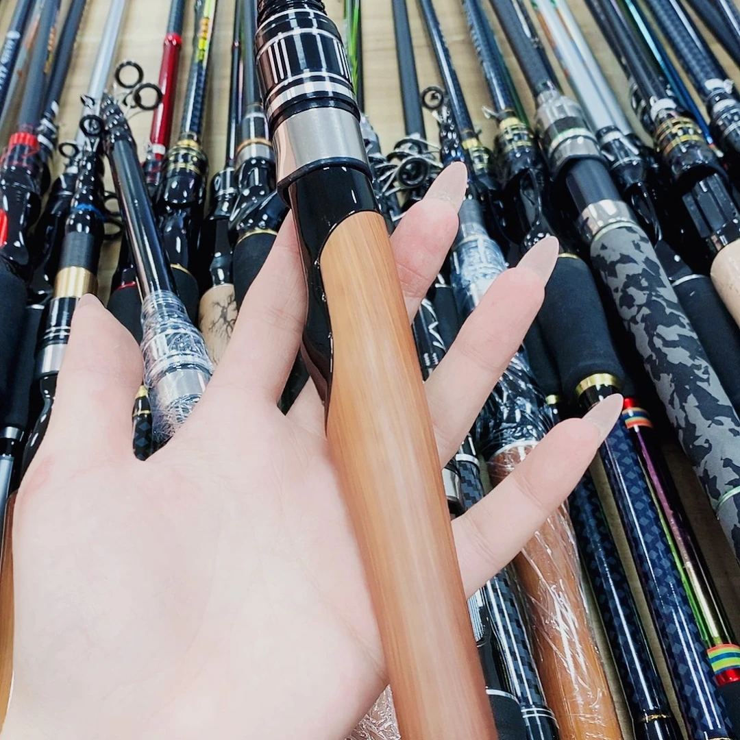 伸缩直柄路亚竿2.4米