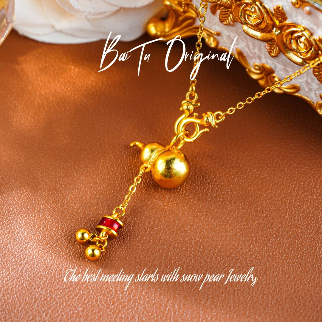 铜合金项链 【柏荼】铜 ♠ 轻奢手工 LX3248 项链·中长