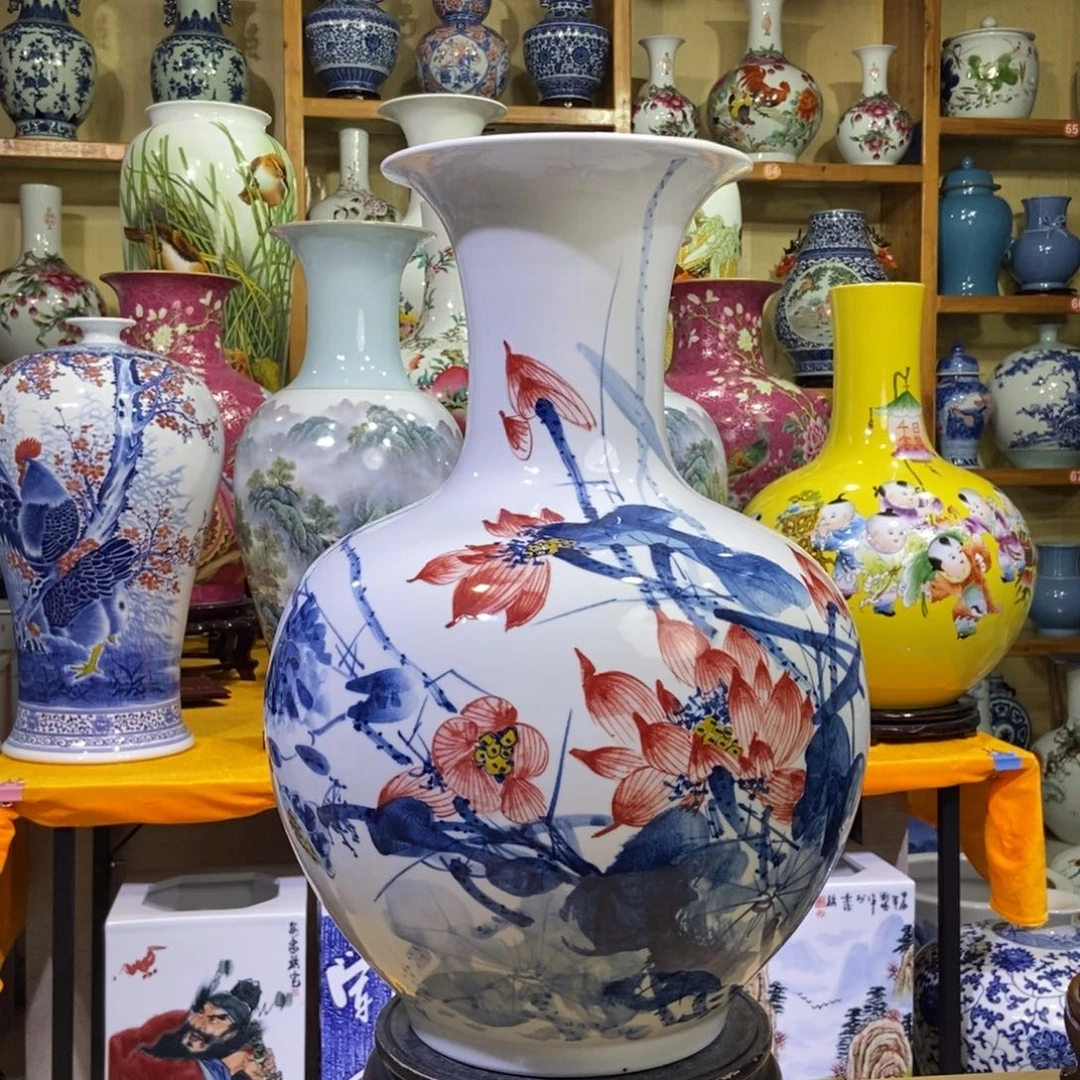 景德镇陶瓷花瓶摆件