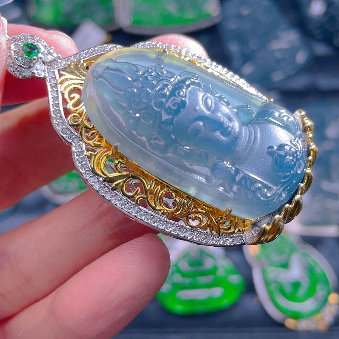 颈饰未镶嵌翡翠翡翠