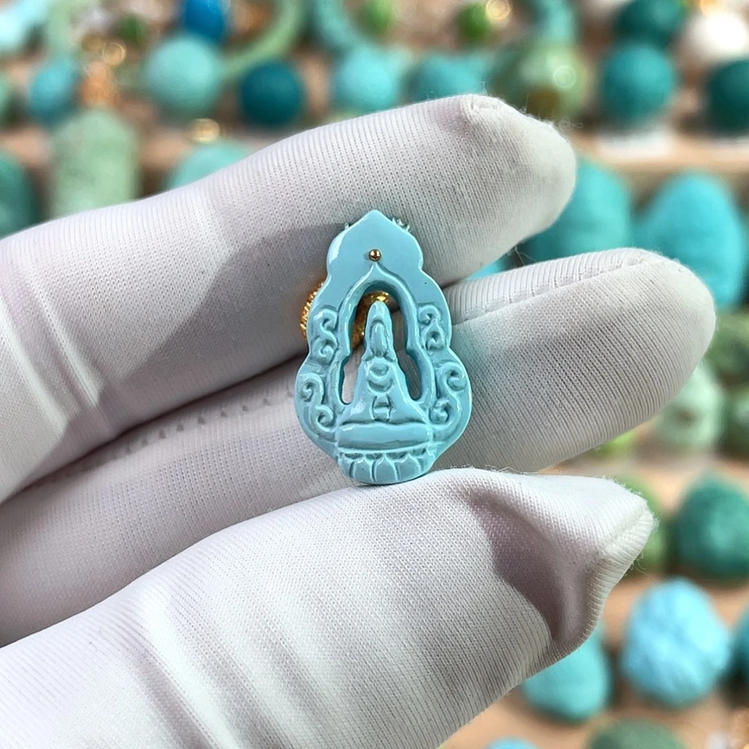 绿松石未镶嵌珠宝奇石