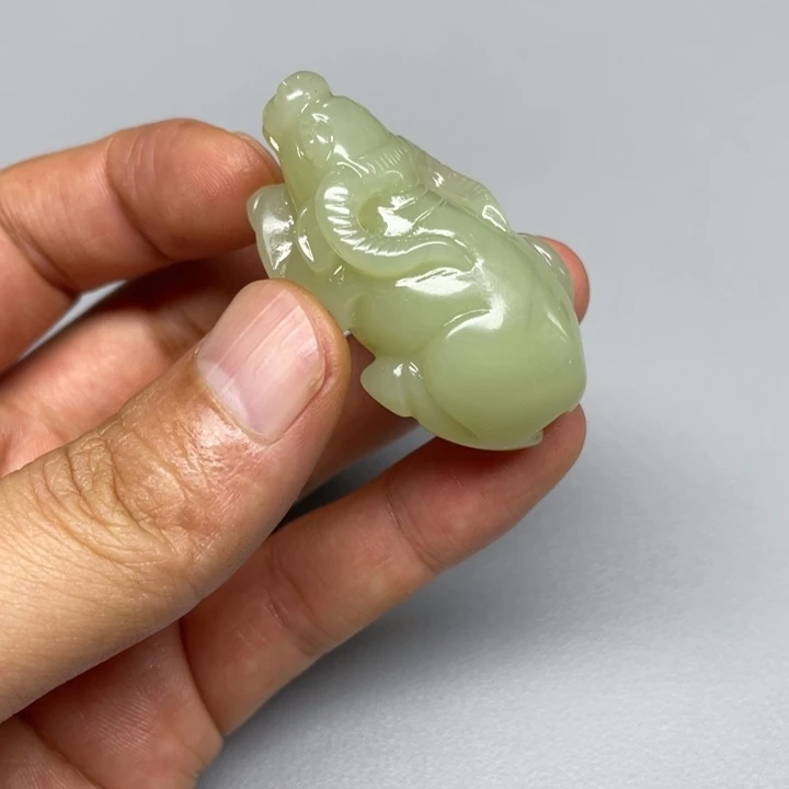 吊坠(不含链)未镶嵌和田玉小***星