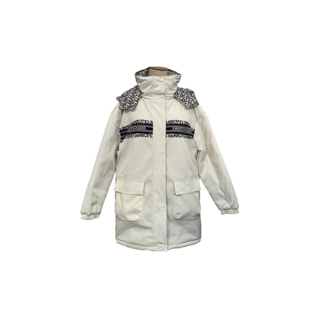 直播新款小众英文立领设计风衣夹克女装秋冬外套50288