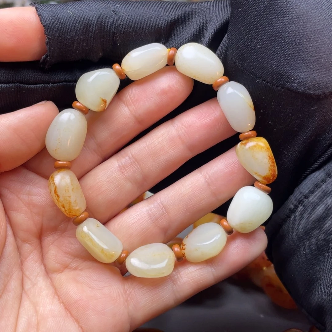 和田玉手链未镶嵌