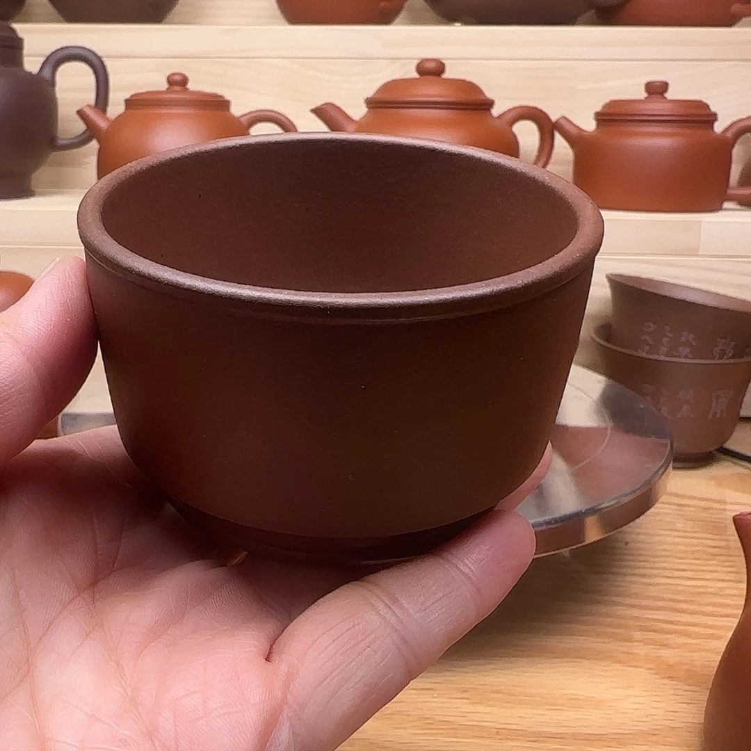 茶壶紫砂黄龙山原矿底槽清主人杯