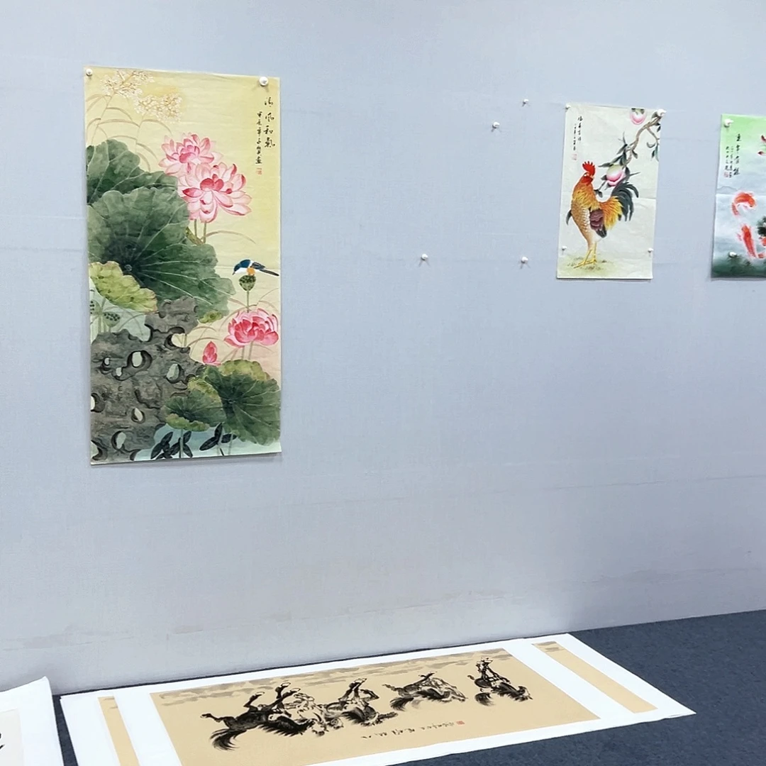 国画国画作品宣纸纯手绘