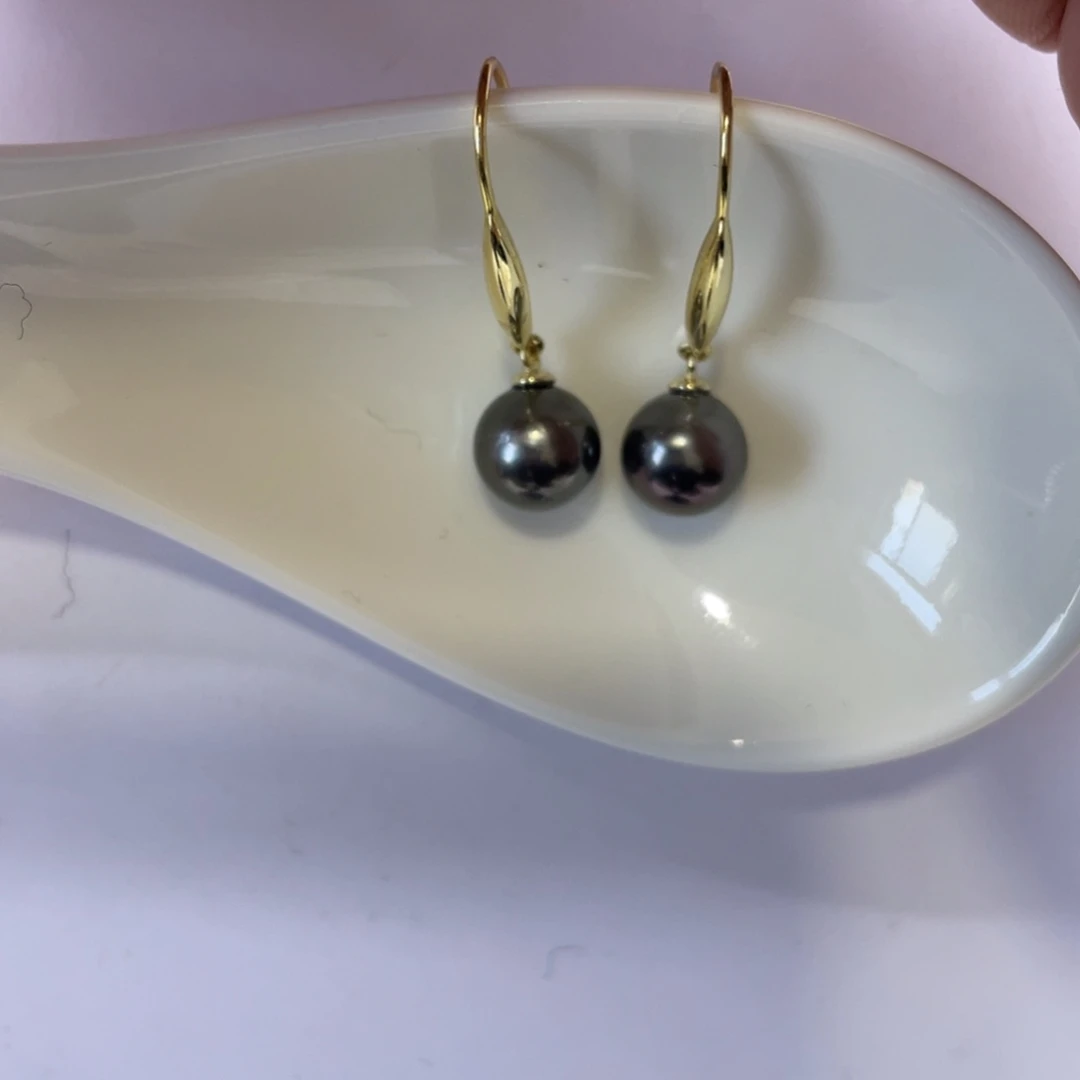 海水珍珠耳饰未镶嵌