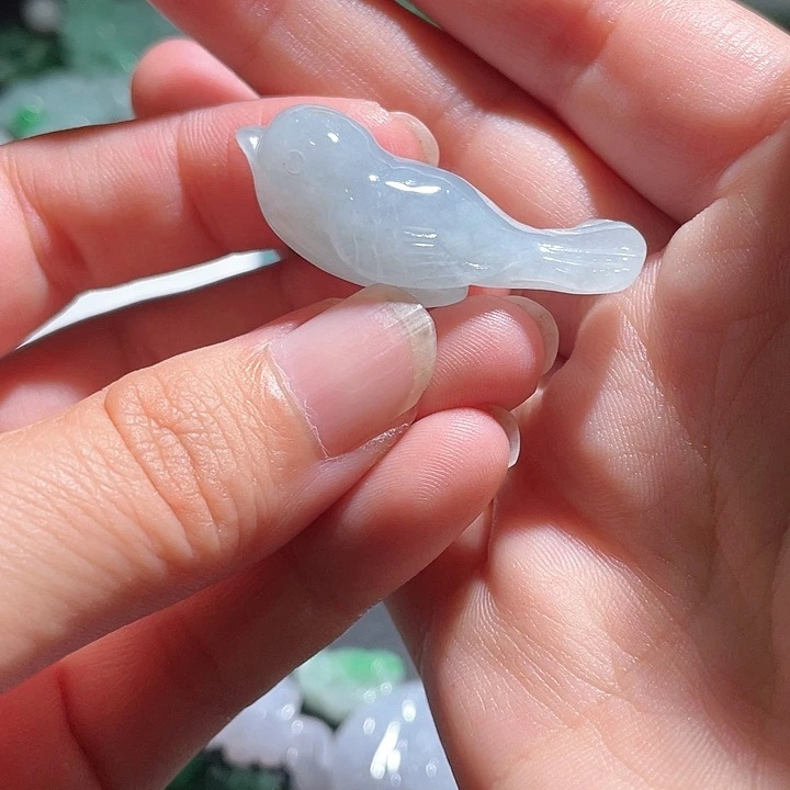 颈饰未镶嵌翡翠天