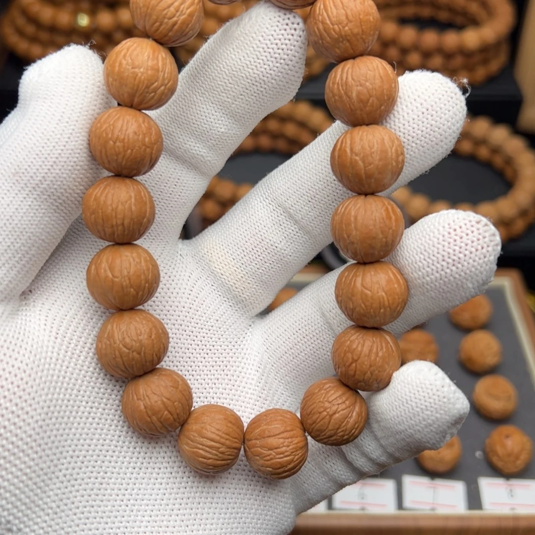 猴头核桃手串空*全品凤羽14.1