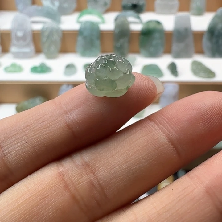 翡翠未镶嵌项链翡翠
