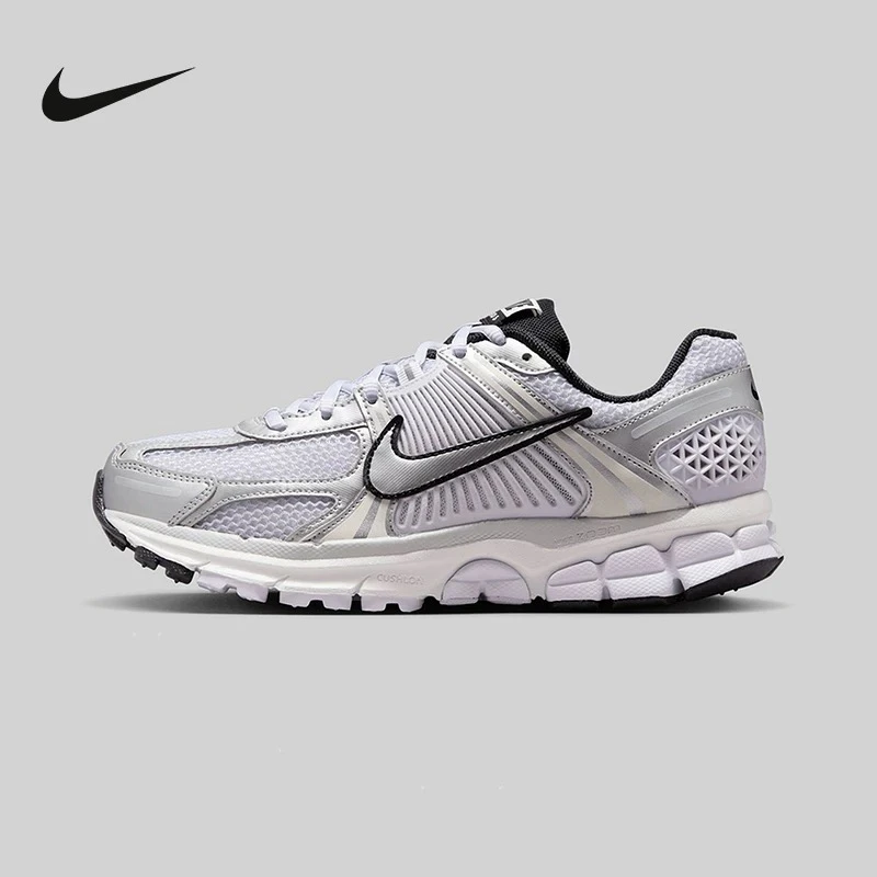 Nike耐克女鞋VOMERO 5浅紫银复古老爹鞋网面运动跑步鞋IB7253-500