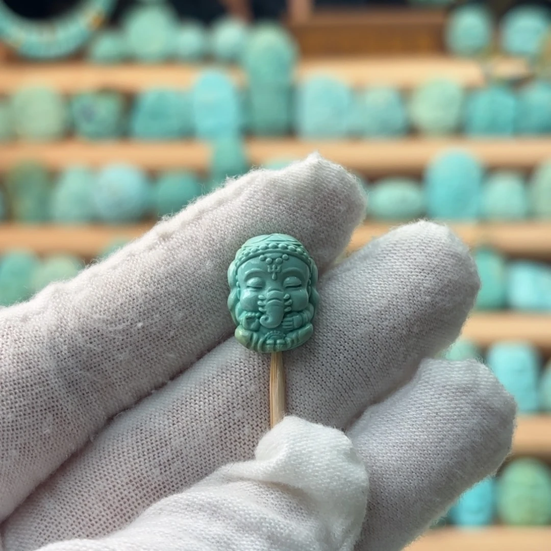 绿松石未镶嵌配饰