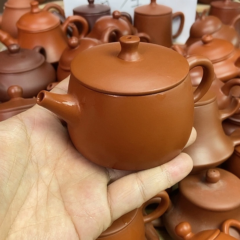 【闪购商品】茶壶朱泥130cc000