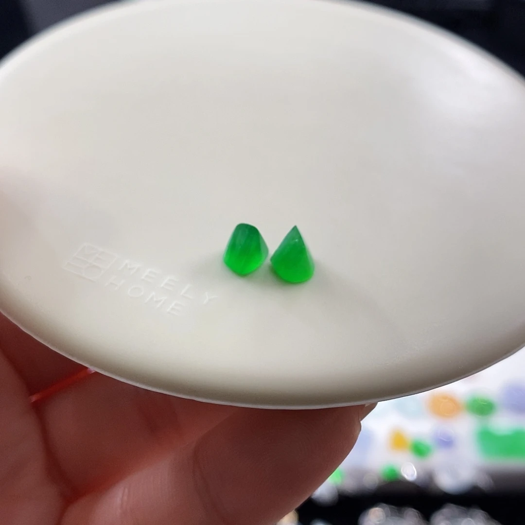 散珠翡翠阳绿切面