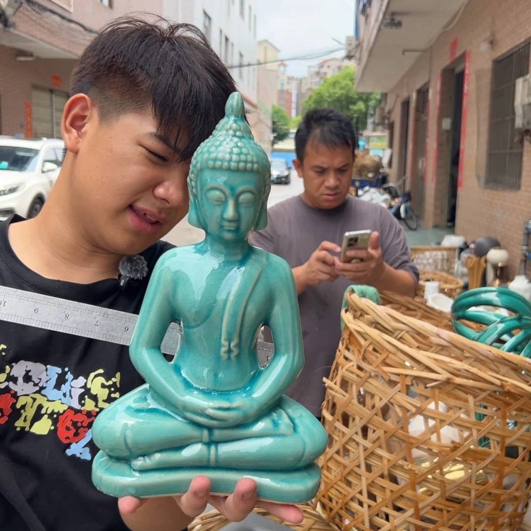 摆件26 号高温陶瓷装饰品（部分微瑕）气泡