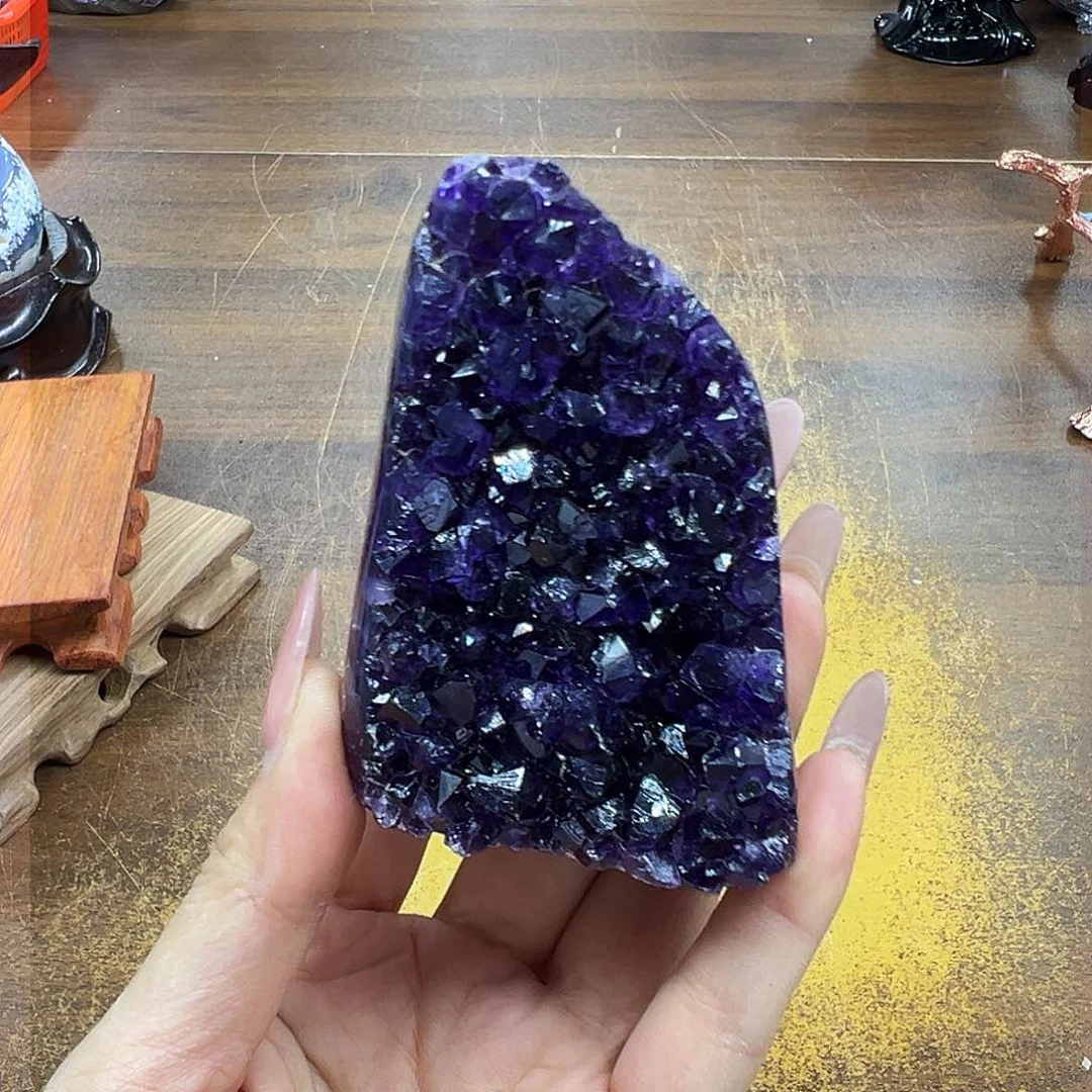 紫晶摆件未镶嵌晶体