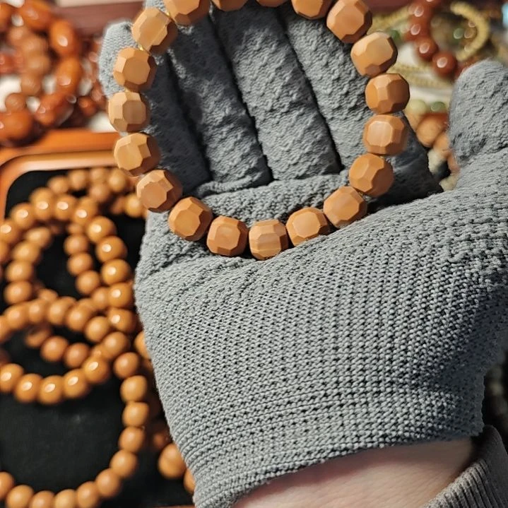 猴头核桃手串星图六方微微瑕