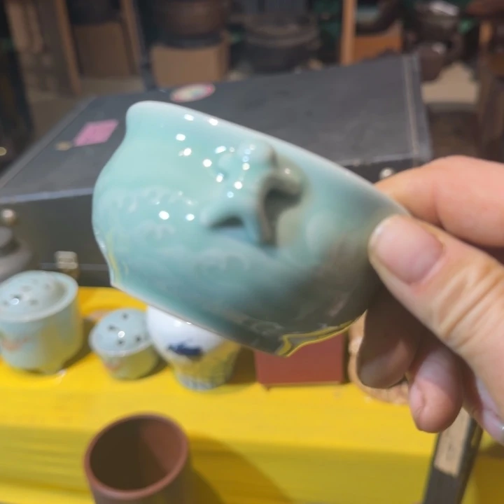 陶瓷中古工艺品，摆件