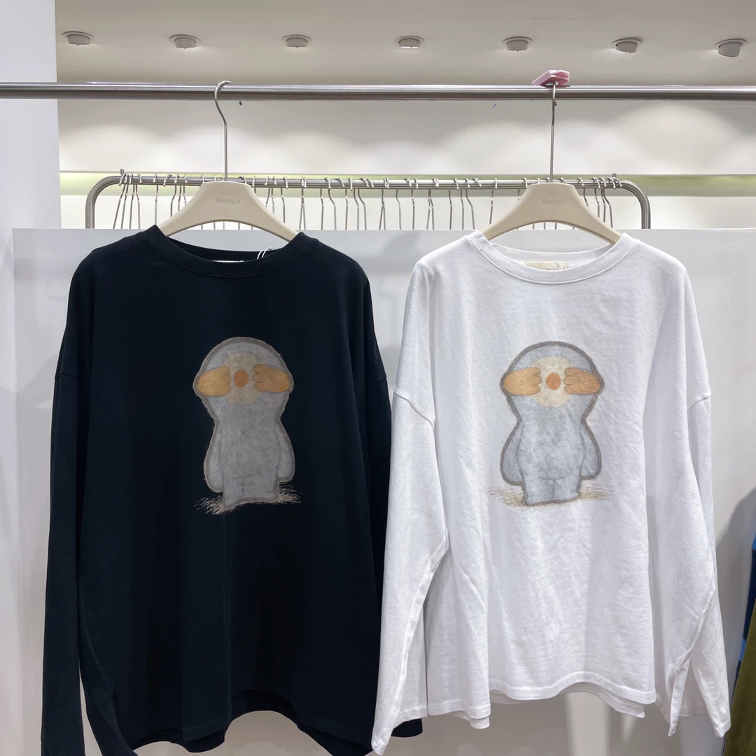 6170企鹅中长款衫