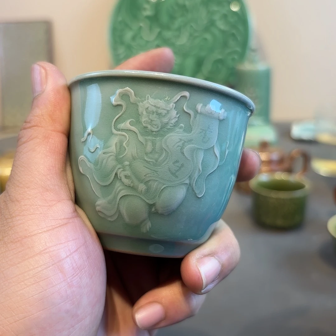 瓷片龙泉青瓷福利青瓷