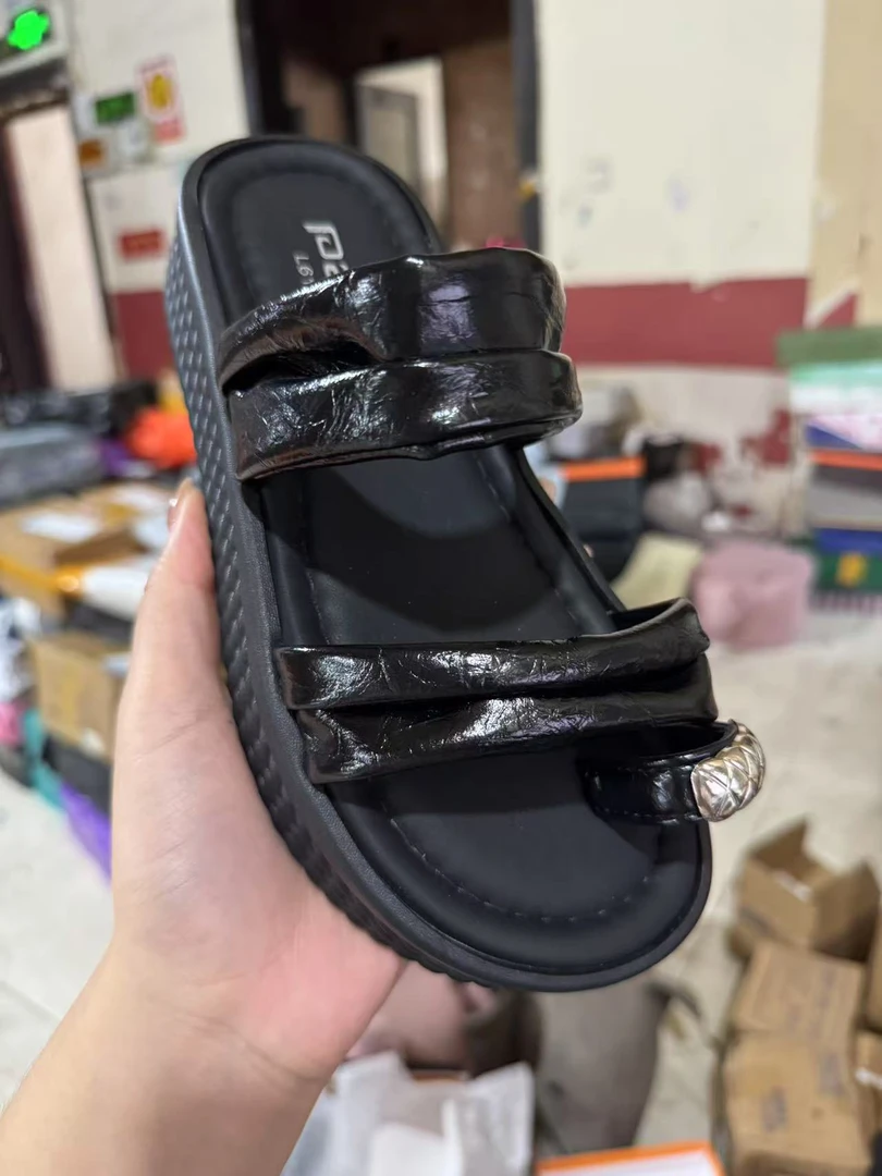 B-801 夏季新款百搭舒适外穿凉拖鞋61576