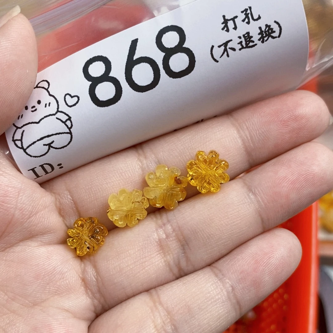 琥珀未镶嵌珠宝奇石