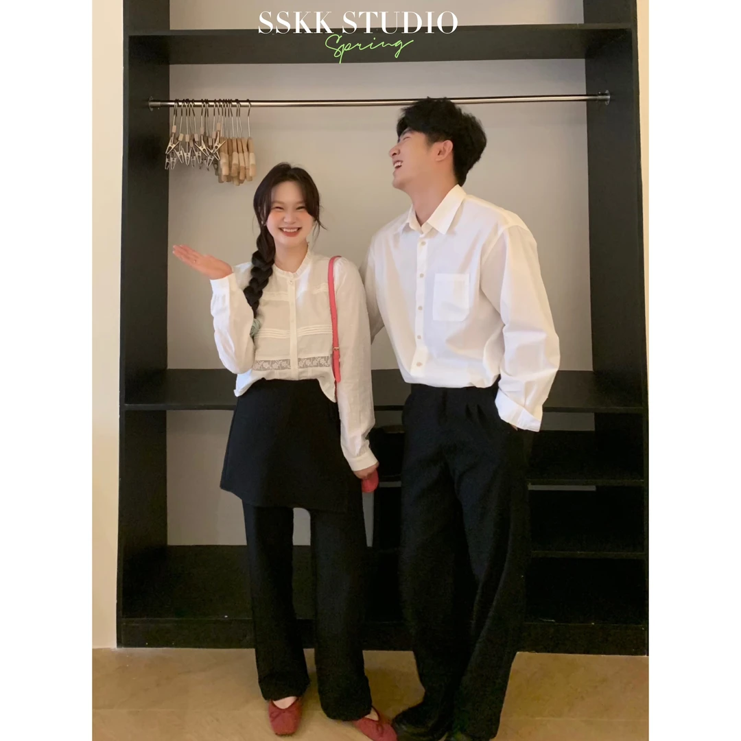 KMZY/KMZY山_山【小岛来信】微胖女装韩版小众设计百搭屁帘裤休闲裤