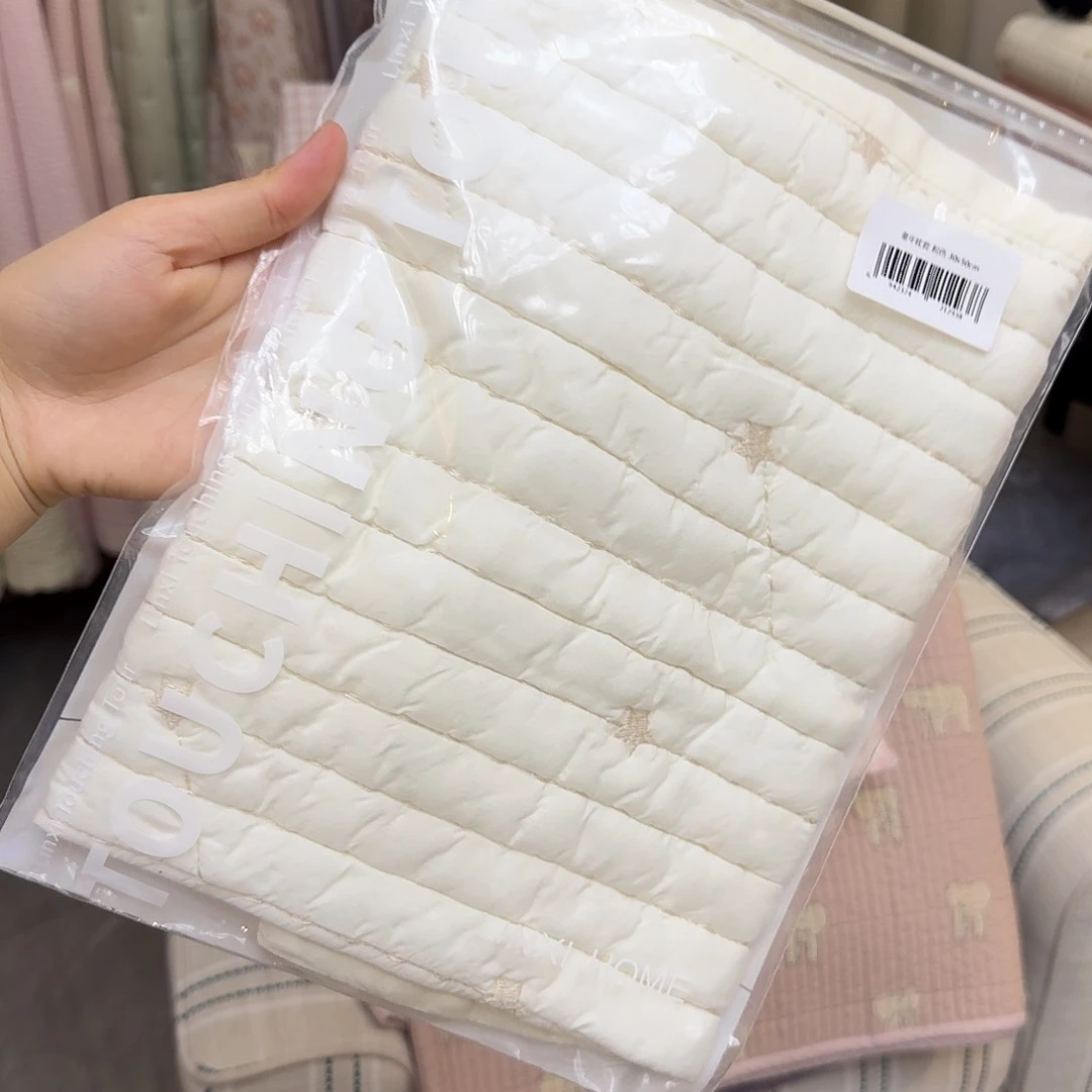 棉童年白色枕套一只