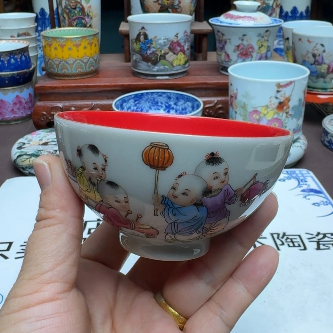 景德镇手工手绘展示