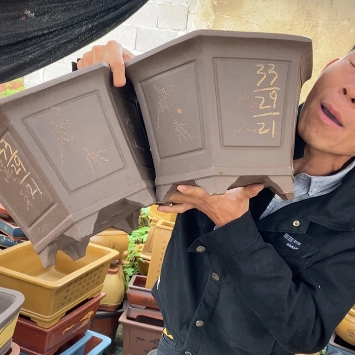 紫砂花盆紫砂特价包邮